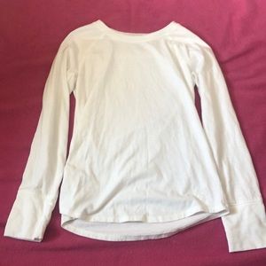 Justice Plain White Shirt